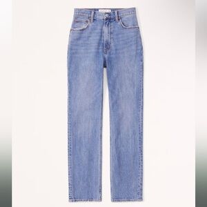 Ultra High Rise Ankle Straight Jean